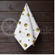 Colourful half-linen kitchen towel "Bees"